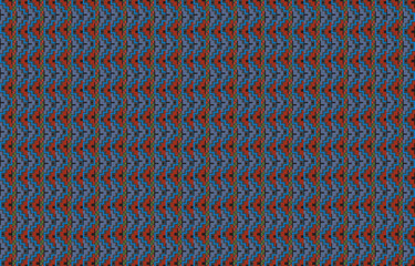 Seamless Textures with ethnic patterns. Navajo geometric abstract print. Decorative decoration with a rustic feel. The design is inspired by Native Americans. Colors are black and white.