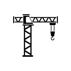 crane hook isolated on white background