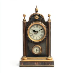 Alarm clock vintage traditional collectible historical.