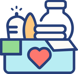 Food donation icon