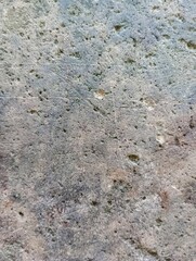 dark stone in Sardinia near the coast