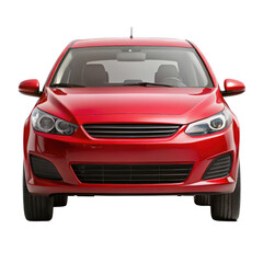 Naklejka premium Hatchback Car on Transparent Background