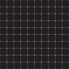 Square grid white lines on black background
