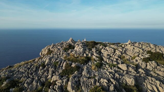 rocks and sea
