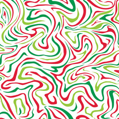 Seamless Geometric Wave Pattern For Gift Wrap And Fabric Print