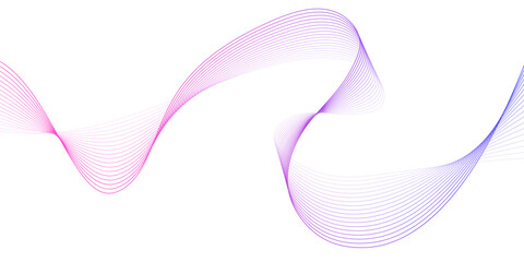 Abstract flowing wavy lines. Digital motion element for modern design. Technology background.