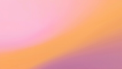 Abstract Pink and Orange Gradient Background Soft, Pastel Color Blend