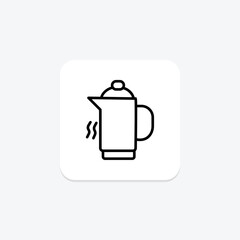 Water Boiler, vector, pixel perfect, illustrator file
