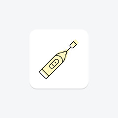 Electric Toothbrush, vector, pixel perfect, illustrator file