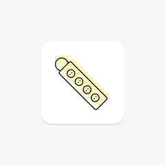 Power Strip, vector, pixel perfect, illustrator file