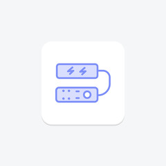 Surge Protector, vector, pixel perfect, illustrator file