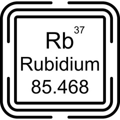 Rubidium Icon