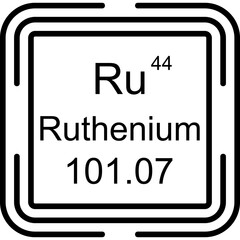 Ruthenium Icon