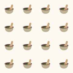 Medicine icons pattern illustration 