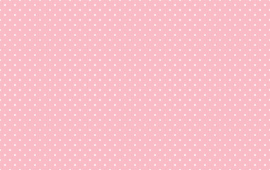 Pink polka dot seamless pattern