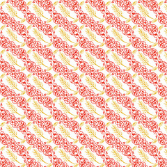 Hand drawn cute flowers, seamless patterns with floral for fabric, textiles, clothing, wall art, wallpaper, cover, banner, poster, interior decor, natural backgrounds.