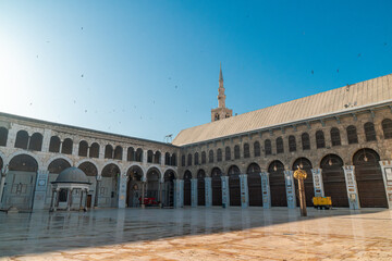 The Umayyad Mosque of Damascus, Syria