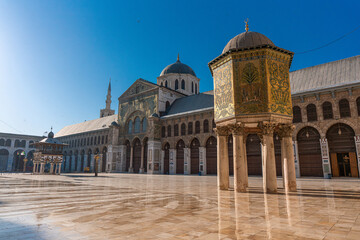 The Umayyad Mosque of Damascus, Syria