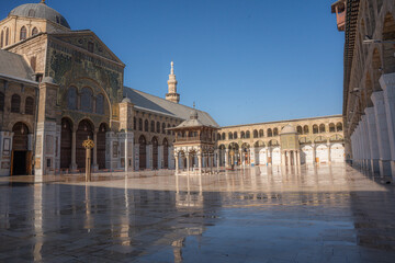 The Umayyad Mosque of Damascus, Syria