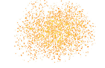 Sparkling dust particles seamless on transparent background, glittering stars particles dust png, grain and dust on transparent background