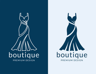 woman fashion logo boutique