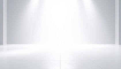 dusty white background floor