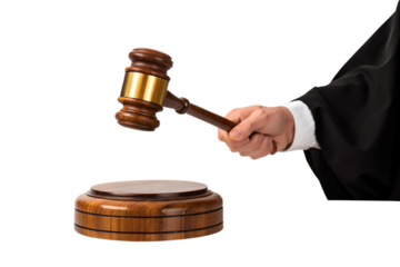 Gavel Striking Sound Block Justice, Law, Courtroom, Legal, Auction