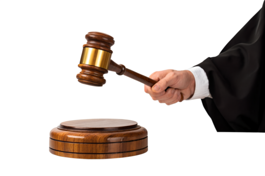 Gavel Striking Sound Block Justice, Law, Courtroom, Legal, Auction