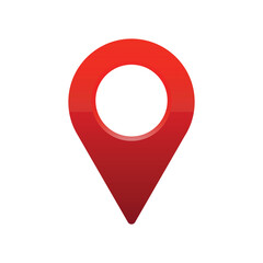 Location map icon. Location pin