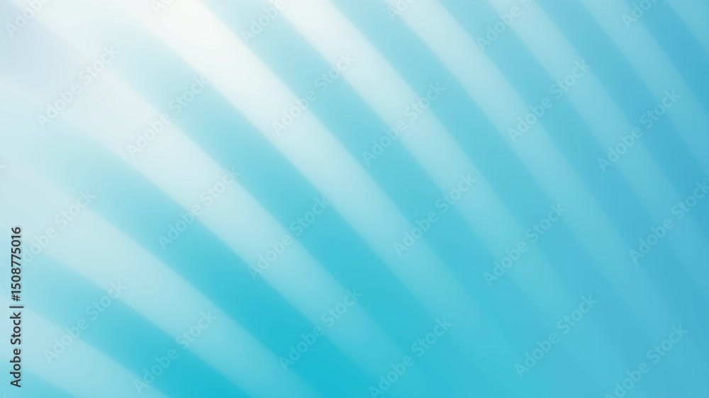 Poster abstract background with diagonal light blue and white lines. soft, smooth gradient. subtle light an