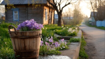 Fototapeta premium flowers in the garden
