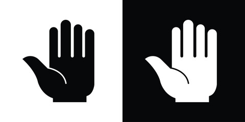 Hand icon set. hand vector icon, palm,click. Raised fist line art vector illustration, clenched fist hand sign,fist up hand symbol clip art image,Hand fist black silhouette vector perfect for powerful