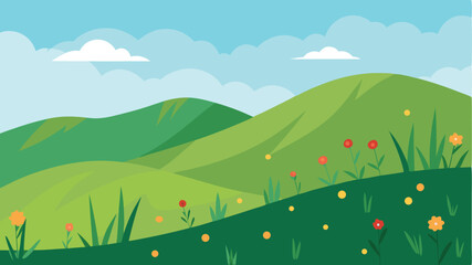 Obraz premium glowing canyon walls at sunset with misty air