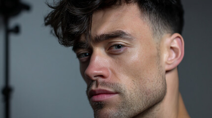 Portrait of stylish man.