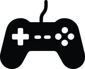 Minimal Game Controller Icon Vector Illustration