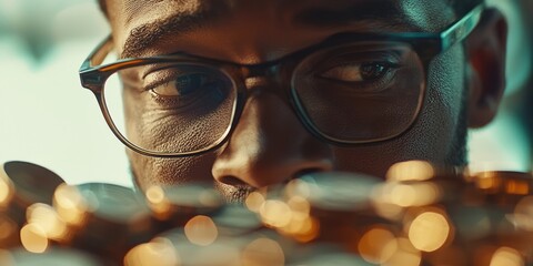 Personal finance session focused on achieving financial goals with clear visuals of milestones and progress in a professional layout.