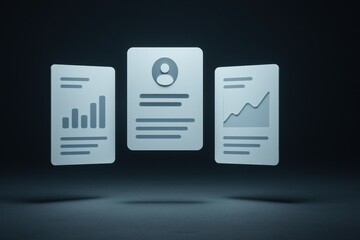 Effective business strategy harnesses data analysis and decision-making to drive growth and optimize efficiency through clear information presentation