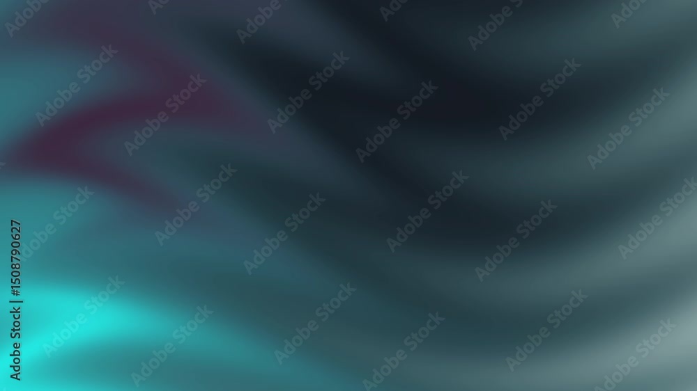 Poster abstract fluid dynamics with flowing wave patterns in vibrant colors