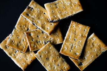 Group Of Popular British Garibaldi Current Filled Biscuits