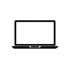 Laptop Device Icon - Digital Technology Symbol