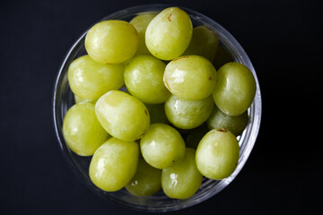  A Bowl Of Healthy Sweet  Green Grapes