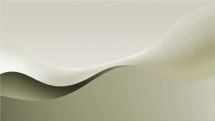 A light olive and ash abstract background featuring a subtle wave or curve and a halftone dot pattern creating a sense of depth and perspective. The overall style is clean, modern, and minimalist.


