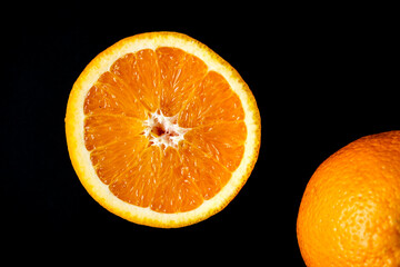 A Fresh Healthy Juicy and Sweet Organic Orange Fruit