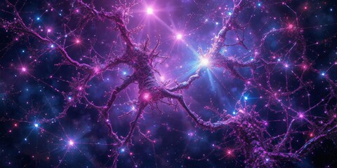 Fototapeta premium abstract space background