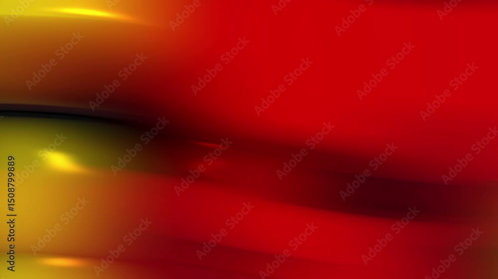 Aufkleber abstract animation with flowing red and gold hues creating a dynamic visual experience.