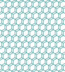 육각형 벌집 도형 패턴