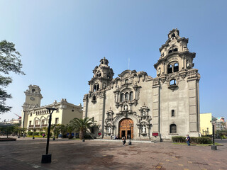 Obraz premium the cathedral of st mary of the virgin mary Peru