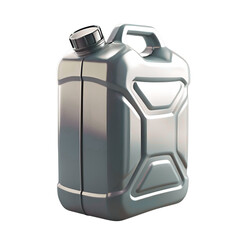 gas can isolated on white