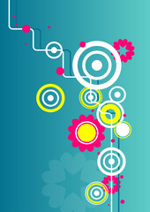 vector illustration of a flower