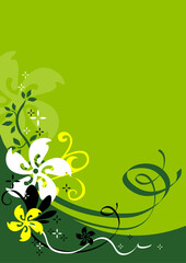 vector illustration of a flower